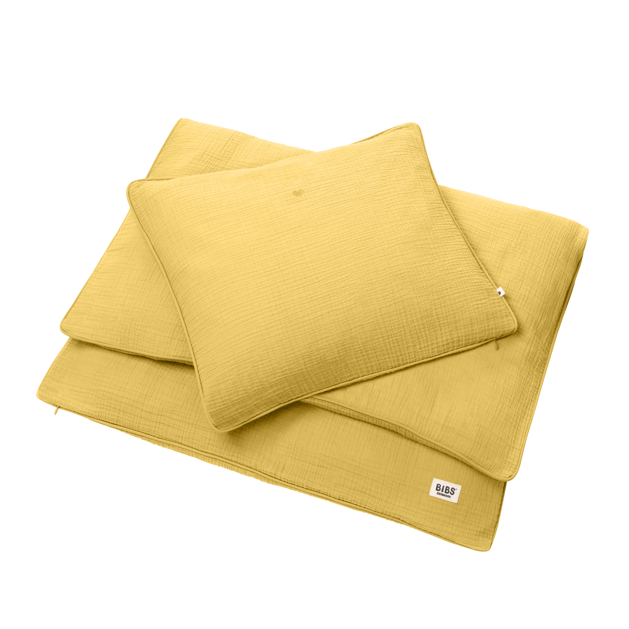 Bibs - Rúmföt Mustard yellow